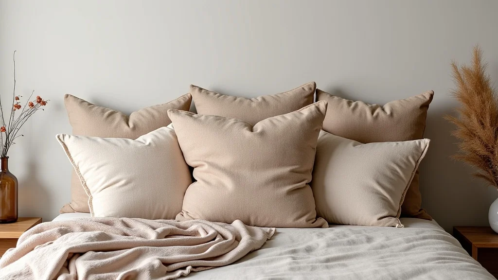 Decorating With Stylish Pillow Covers With Brown and Beige