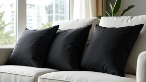 Perfecting Home Decor: The Appeal of Black Throw Pillow Covers