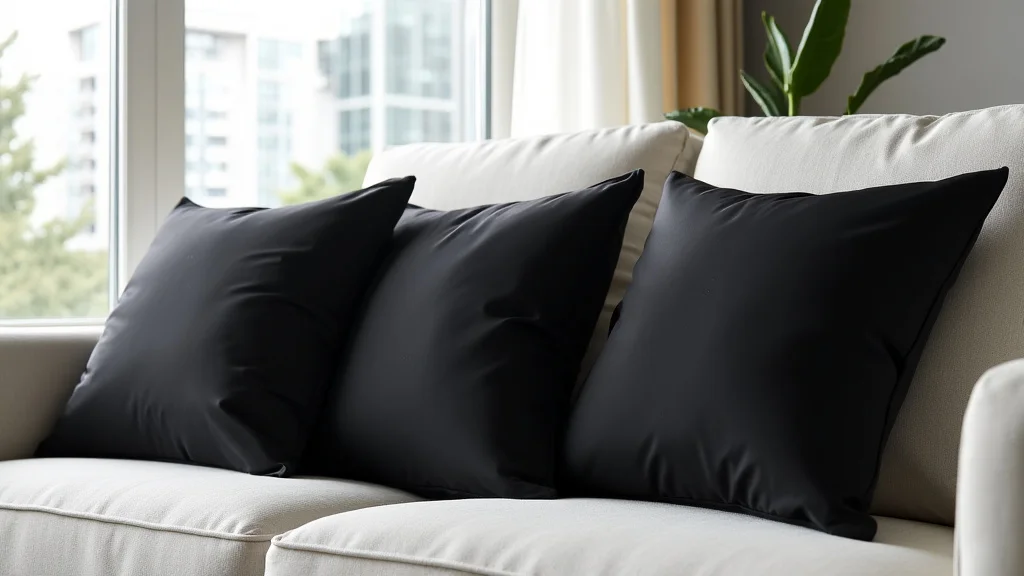 Perfecting Home Decor: The Appeal of Black Throw Pillow Covers